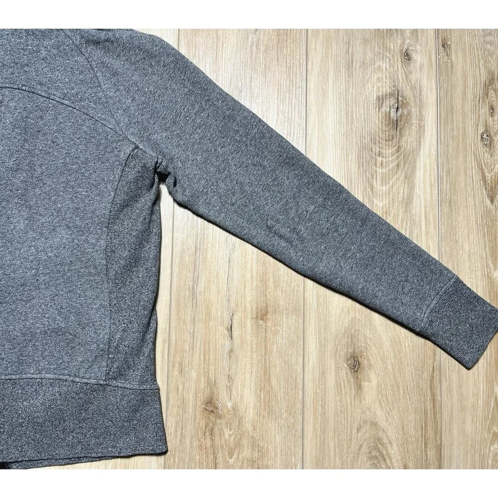 Lululemon Gray Full Zip Up Hoodie Scuba Jacket - Women Size 6 - Picture 13 of 16